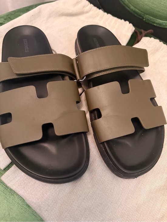 Hermes Other - Hermès Chypre Leather Sandals